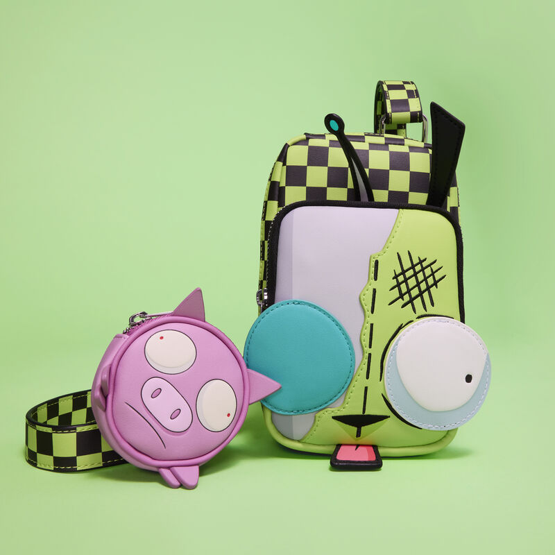 Invader Zim Gir Cellphone Crossbody Bag with Coin Bag, , hi-res view 3
